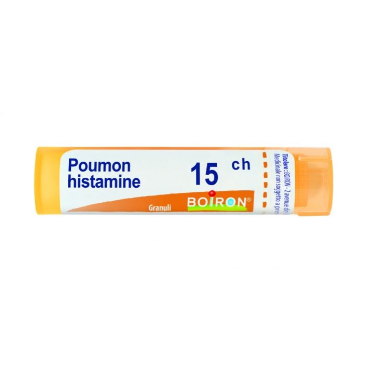 Boiron Poumon Histamine 15CH Granuli Tubo