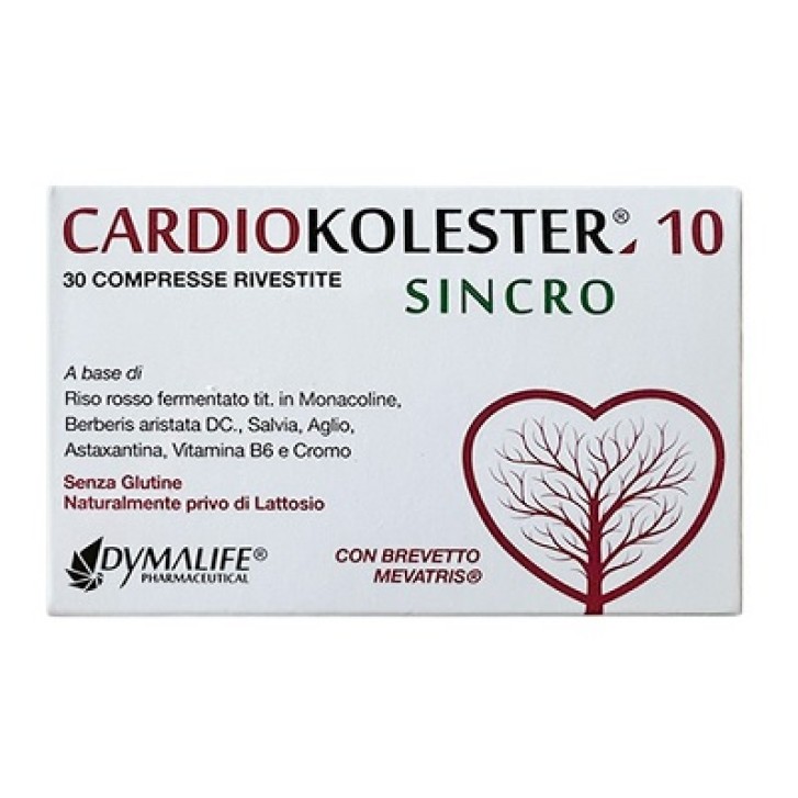 Cardiokolester 10 sincro integratore per il colesterolo 30 compresse