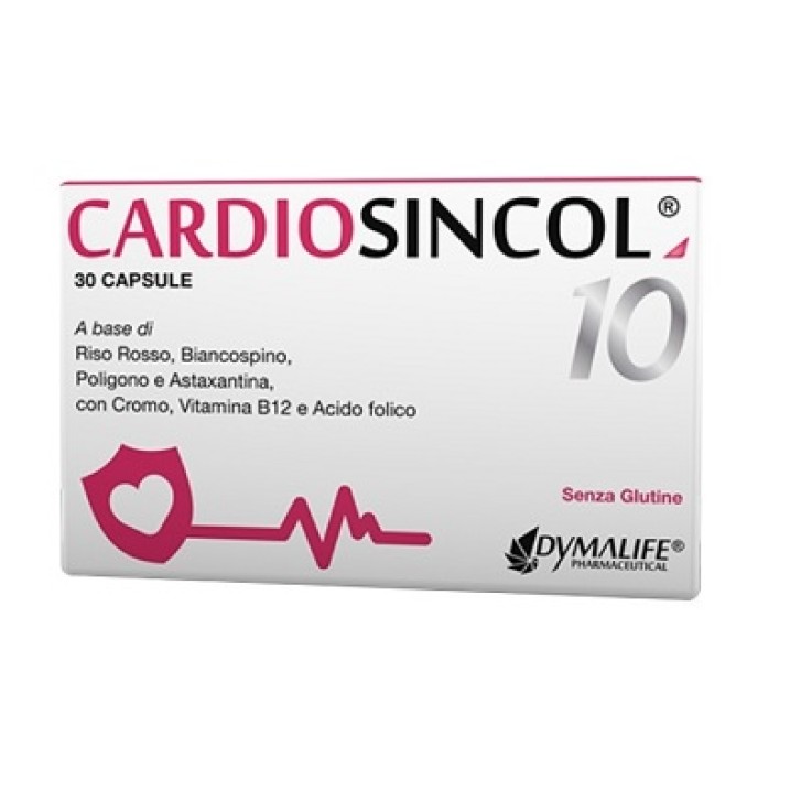 Cardiosincol 10 Forte integratore per il colesterolo 30 Compressse