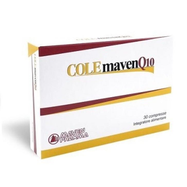 Colemaven Q10 integratore per il colesterolo 30 Compresse