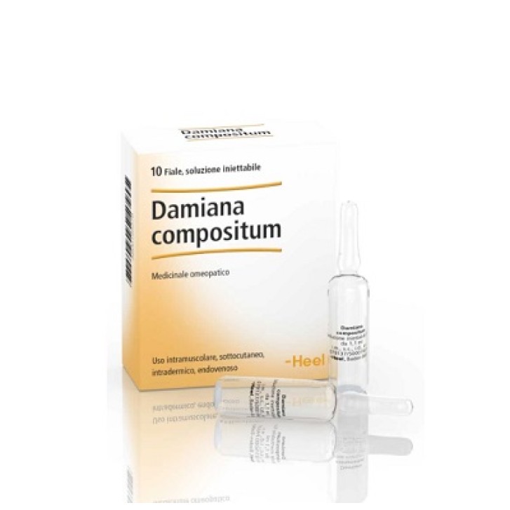 Heel Damiana compositum medicinale omeopatico 10 fiale
