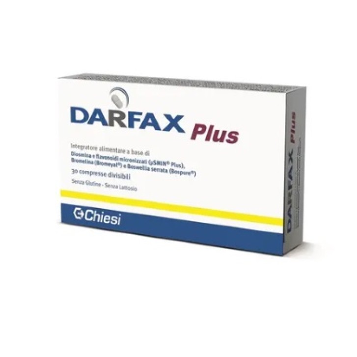 Chiesi Darfax Plus Integratore drenante e per il microcircolo 30 compresse