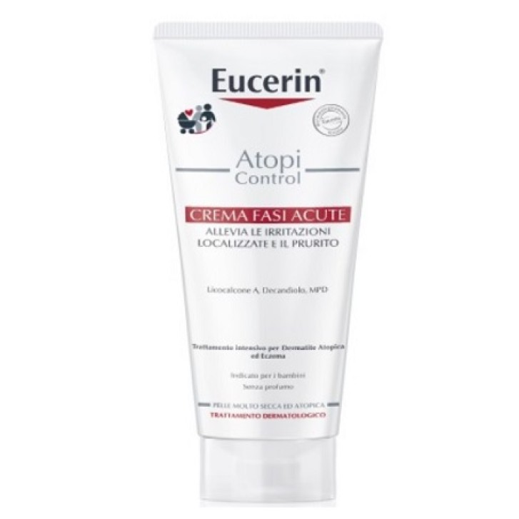 Eucerin AtopiControl crema fasi acute dermatite atopica tubo 100 ml