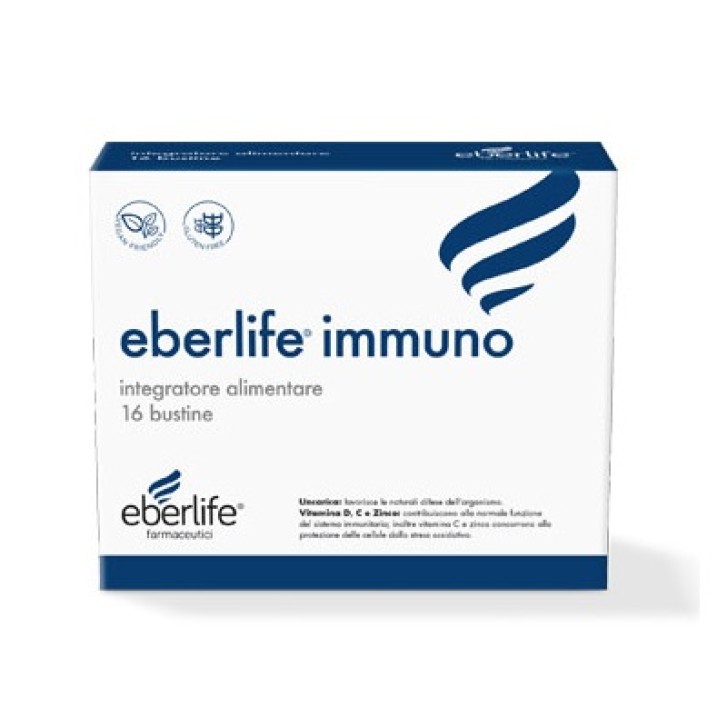 Eberlife Immuno integratore per le difese immunitarie 16 Bustine