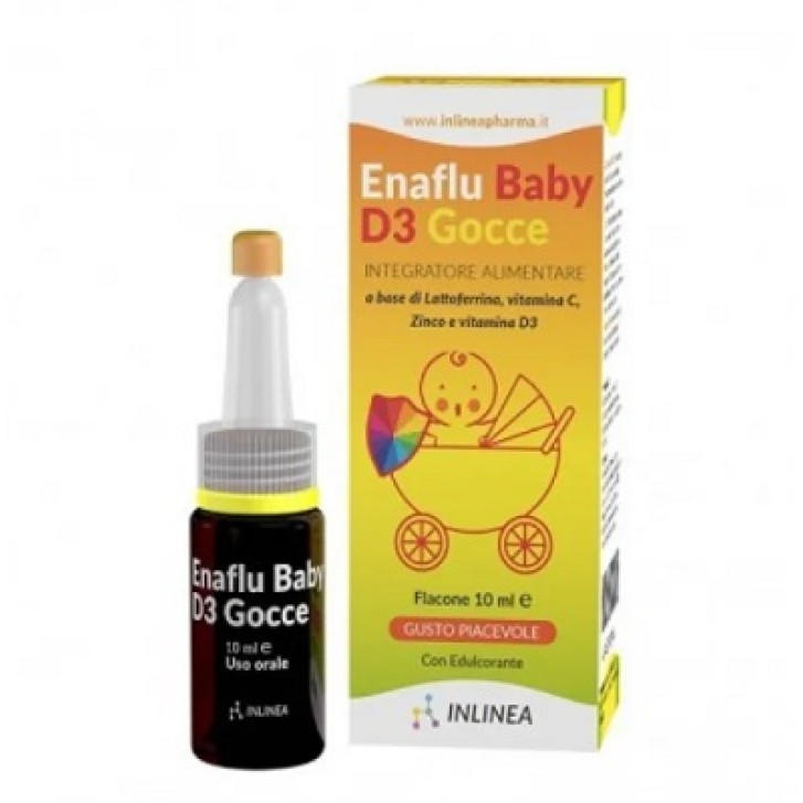 Enaflu Baby D3 Gocce Integratore alimentare 10 ml