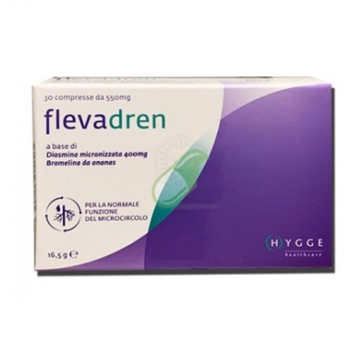 Flevadren 30 migliora la circolazione sanguigna compresse