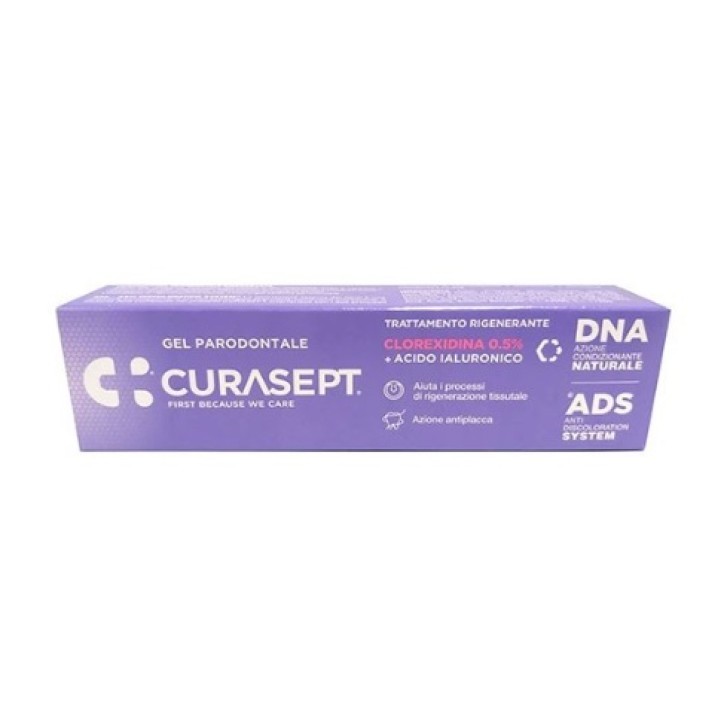 Curasept Gel Parodontale Trattamento Rigenerante Clorexidina 0.5% DNA+ADS 30 ml