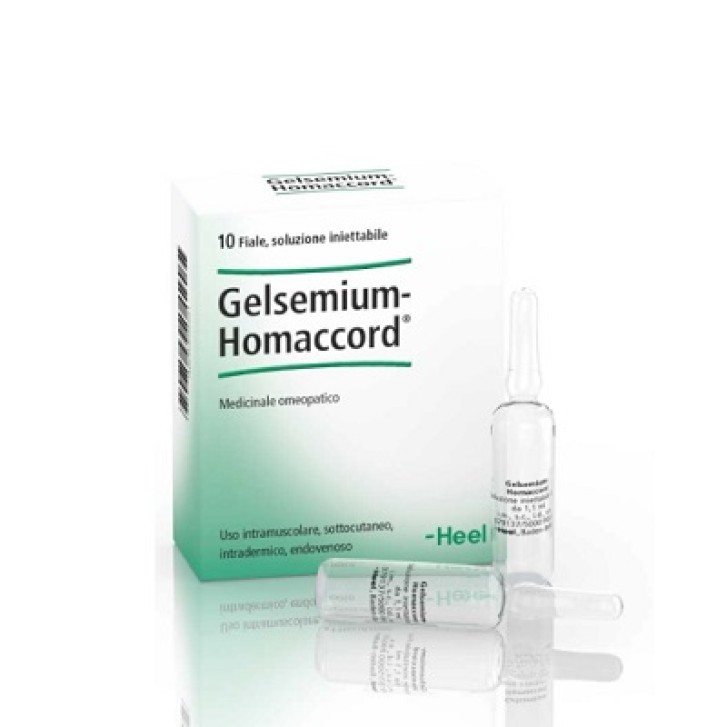 Guna Gelsemium homaccord medicianle omeopatico per nevralgie 10 fiale