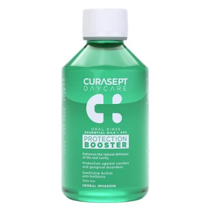 Curasept Daycare Protection Booster Collutorio gusto Herbal invasion 250 ml