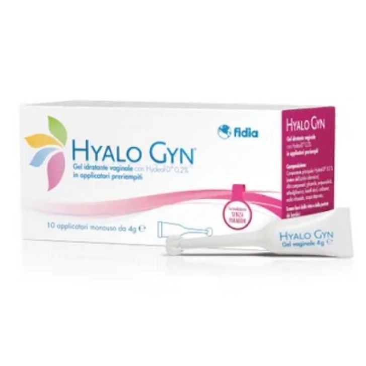 Hyalo Gyn Gel Idratante vaginale con acido ialuronico 10 applicatori monodose