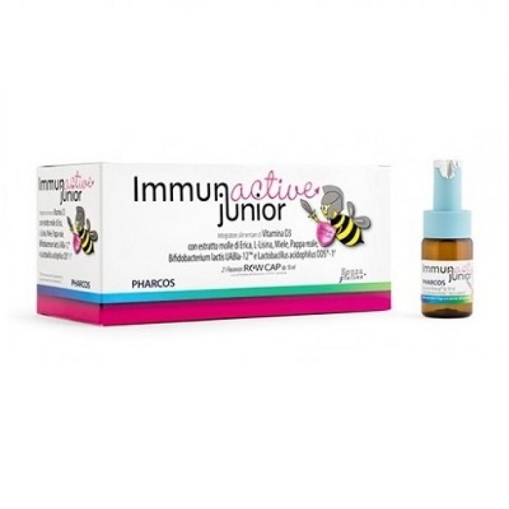 Immunactive Junior Integratore di Vitamina D3 21 Fiale