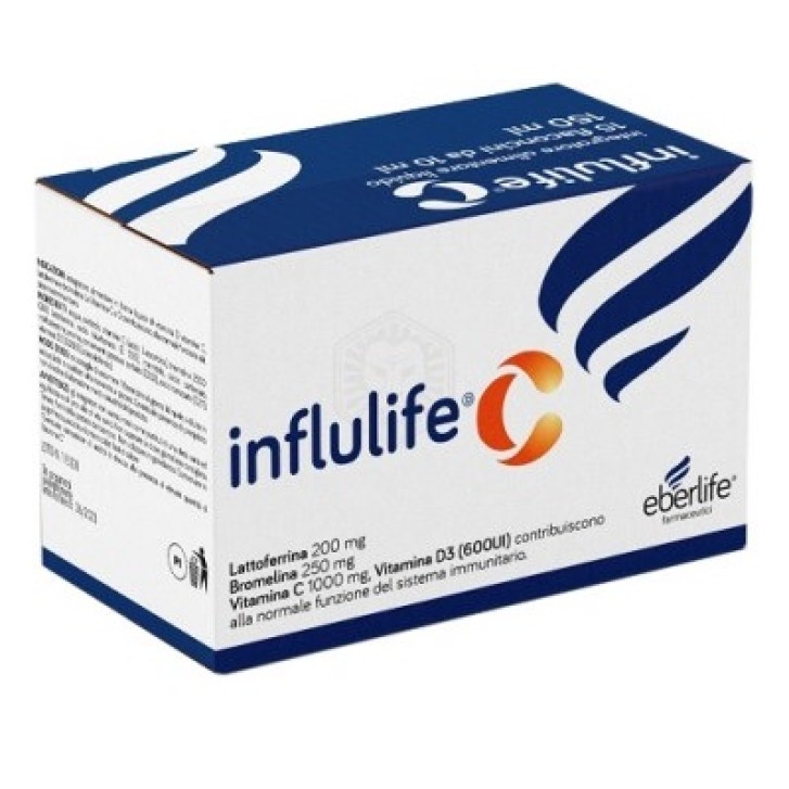 Influlife integratore per il sistema immunitario 15 Flaconi