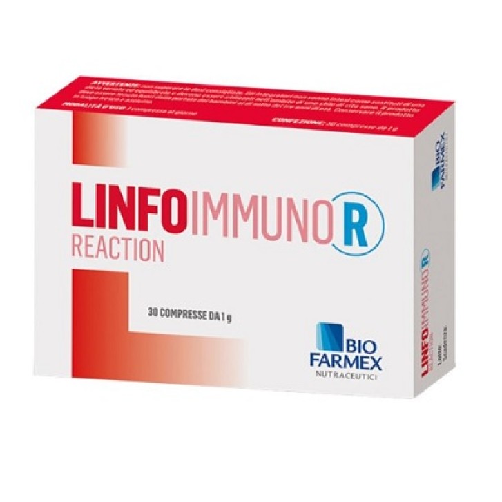 Linfoimmuno R Reaction integratore per il sistema immunitario 30 compresse