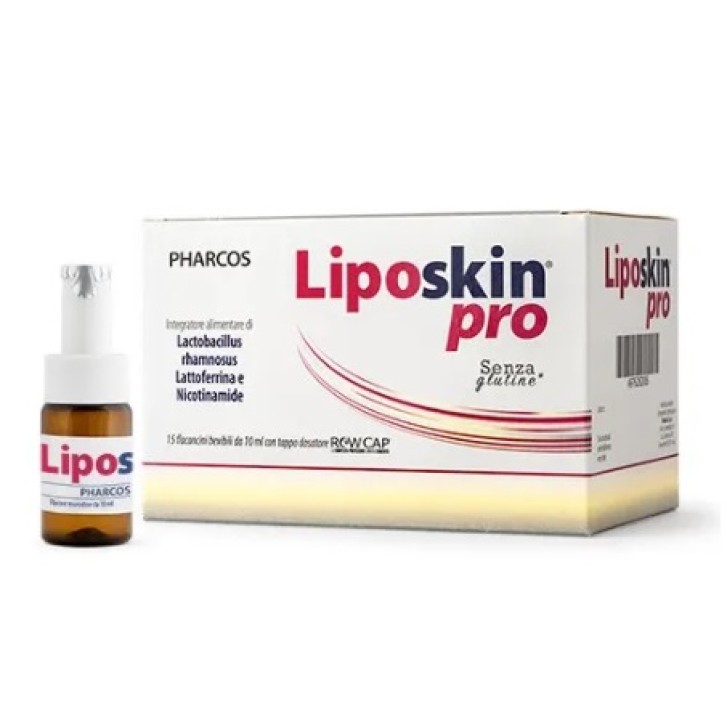 Pharcos Liposkin pro integratore contro l'acne 15 fiale rewcap