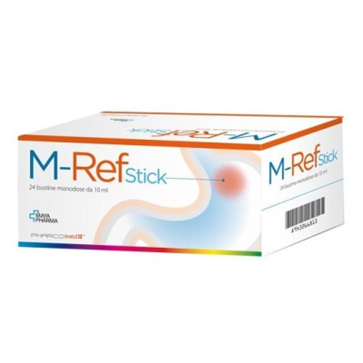 M Ref Stick dispositivo medico contro il reflusso gastroesofageo 24 bustine