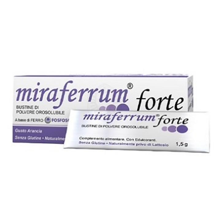 Miraferrum Forte Integratore a base di Ferro 20 bustine