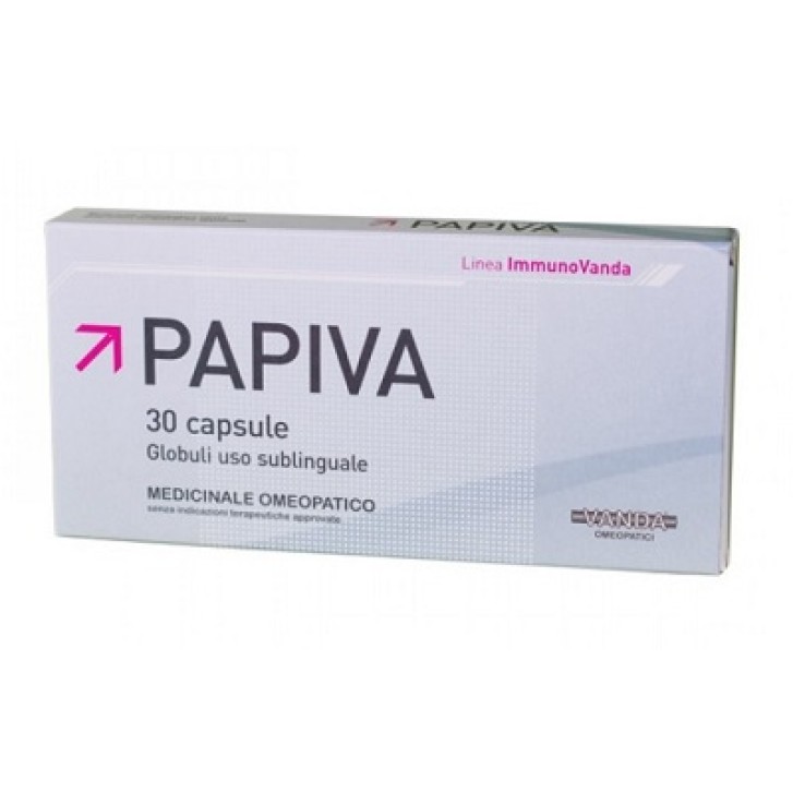 Papiva prodotto omeopatico per le difese immunitarie 30 capsule