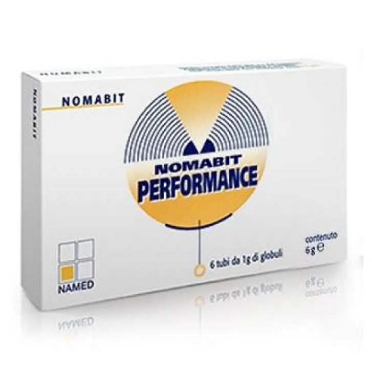 Named Nomabit PERFORMANCE medicinale omeopatico 6 globuli