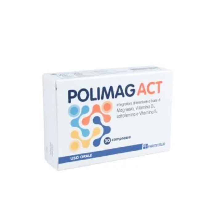 Polimag Act Integratore di Magnesio 30 Compresse