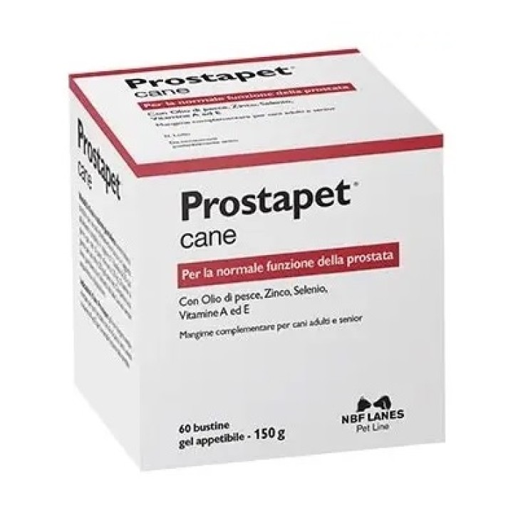 Prostapet Cane Gel mangime complementare per la prostata 30 bustine