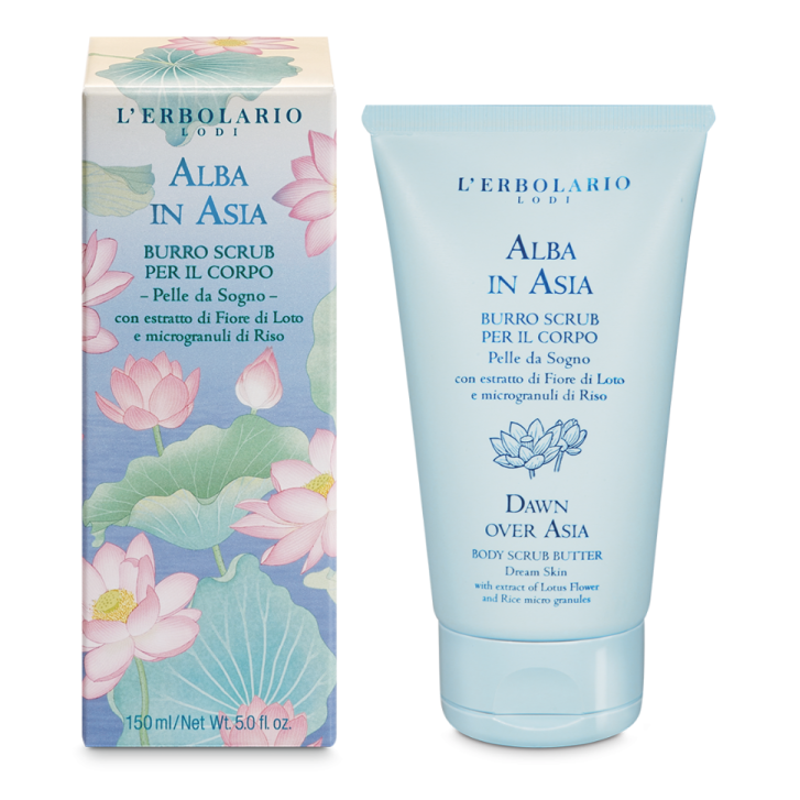 ALBA IN ASIA BURRO SCRUB PER IL CORPO PELLE DA SOGNO 150 ML