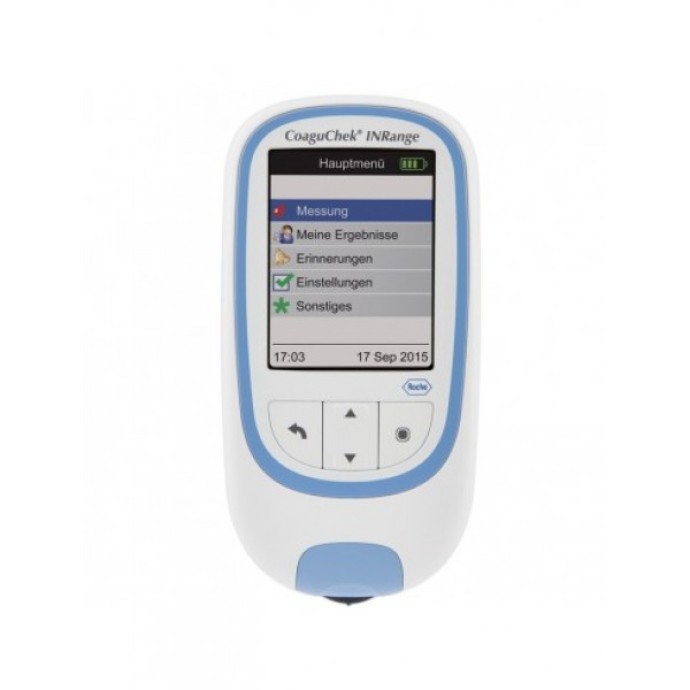 COAGUCHEK INRANGE strumento completo per l'autocontrollo dell'INR