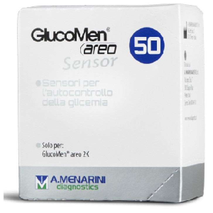 GLUCOMEN AREO SENSOR 50 strisce per la misurazione della glicemia