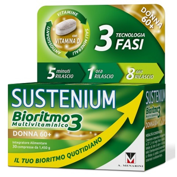 SUSTENIUM BIORITMO3 DO 60+ 30CPR