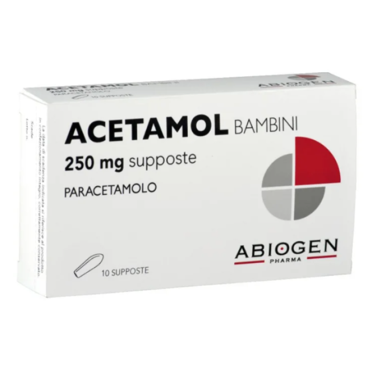 ACETAMOL BAMBINI 10 supposte 250 mg
