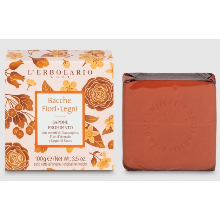BACCHE FIORI LEGNI SAPONE PROFUMATO 100 G