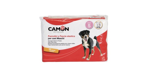 Pannolini Per Cani Maschi, 48 Pezzi, Fascia Pancia Per Cani Maschi - 10