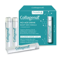 Collagenat No-Age Integratore Liquido per Pelle con Acido Ialuronico 10x25ml - PHARMALIFE