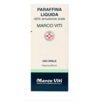 PARAFFINA LIQUIDA  MARCO VITI emulsione orale 200 g 40%