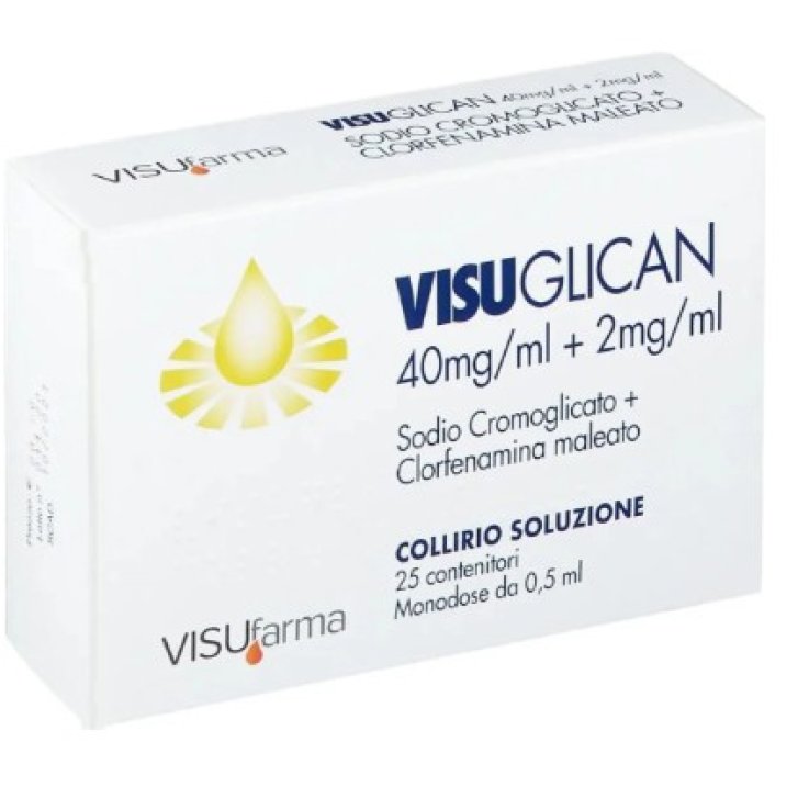 VISUGLICAN*collirio 25 monodosi 40 mg/ml + 2 mg/ml
