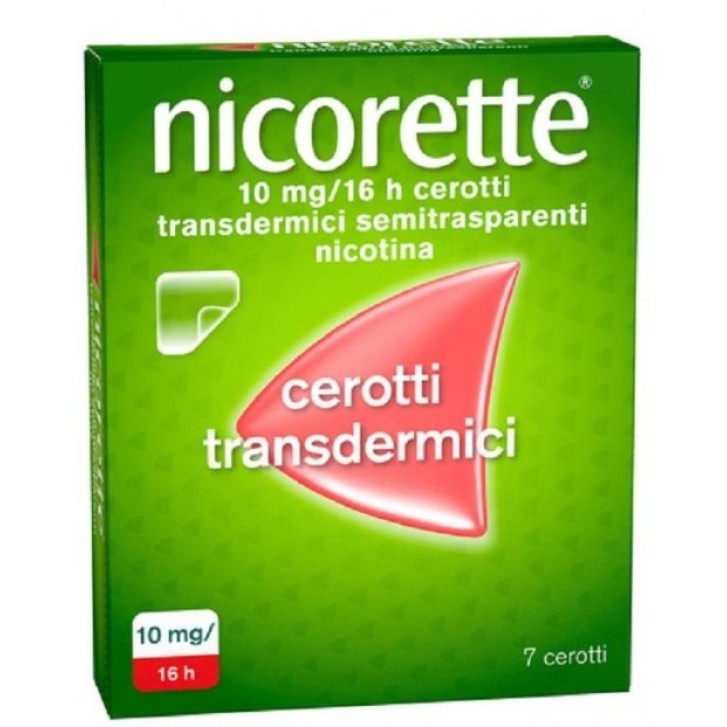 NICORETTE 7 cerotti transdermici 10MG/16ore