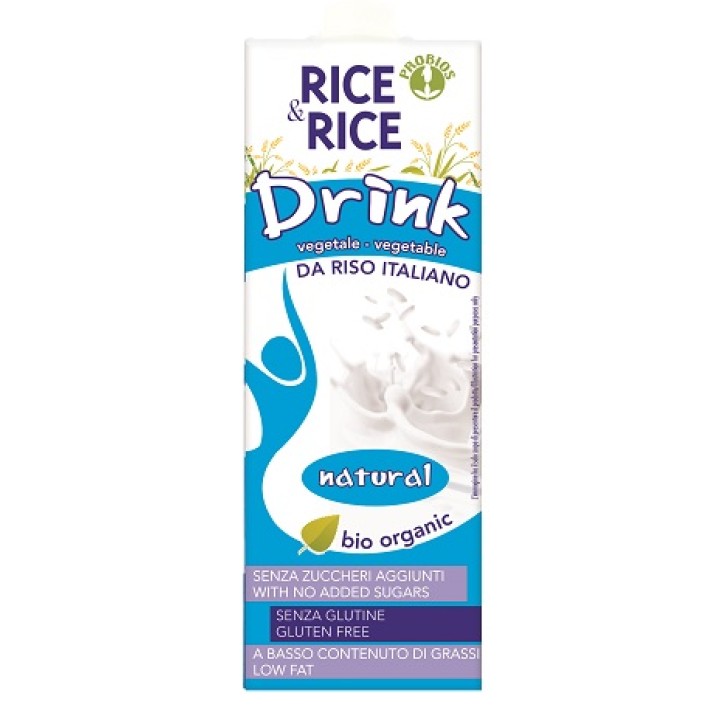 RICE&RICE BEVANDA RISO BIO 1LT S