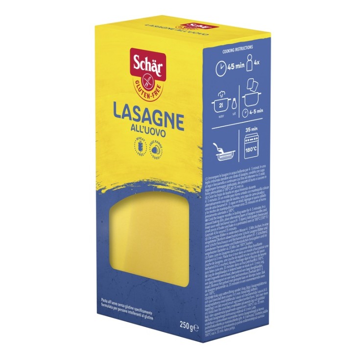 SCHAR-PASTA LASAGNE UOVO 250G