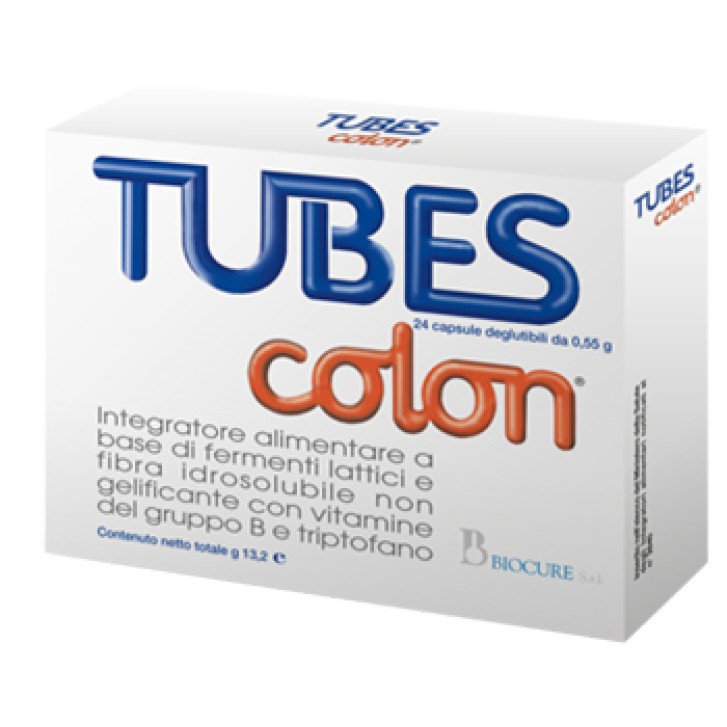 TUBES-COLON integratore dietetico 24 capsule