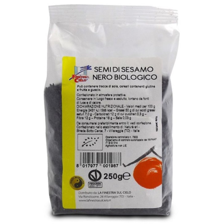 SESAMO NERO 250G FINESTRA