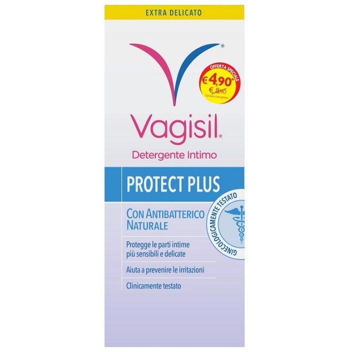 VAGISIL DETERGENTE INTIMO PROTECT PLUS 250 ML