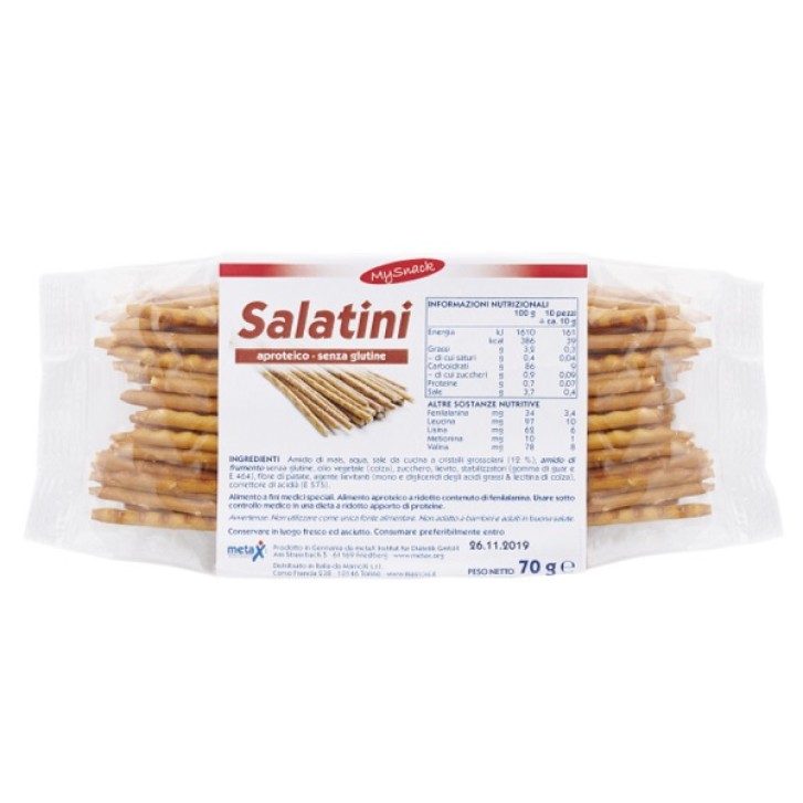 MY SNACK SALATINI 70GR