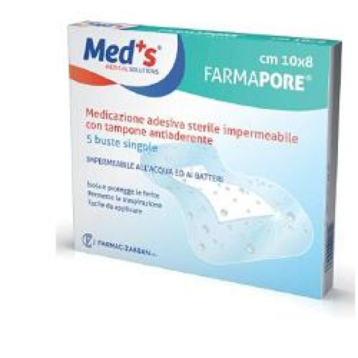 FARMAPORE MEDIC IMP 10X8CM 5PZ