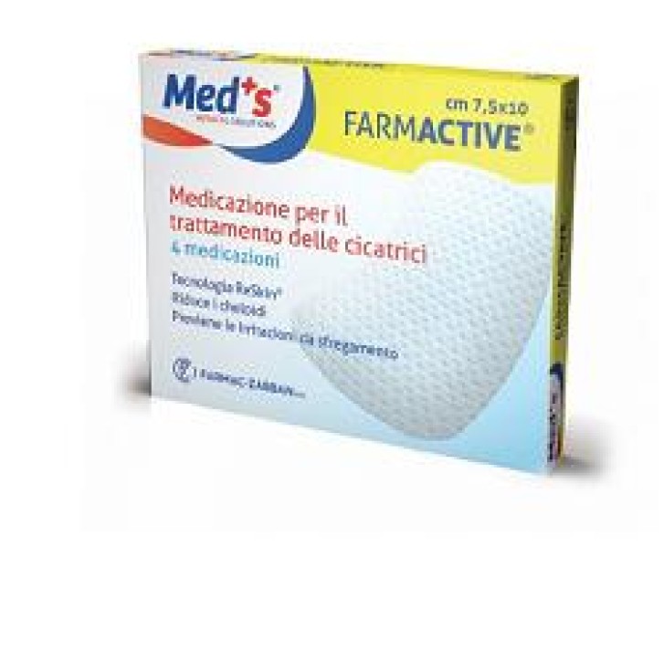 FARMACTIVE CICATRICI 7,5X10 4P