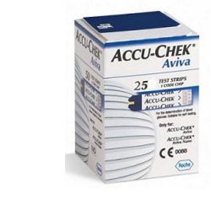 ACCU-CHEK AVIVA strisce reattive 25 pezzi