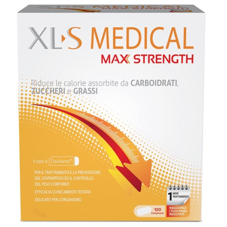 XLS MEDICAL MAX STRENGHT 120CPR