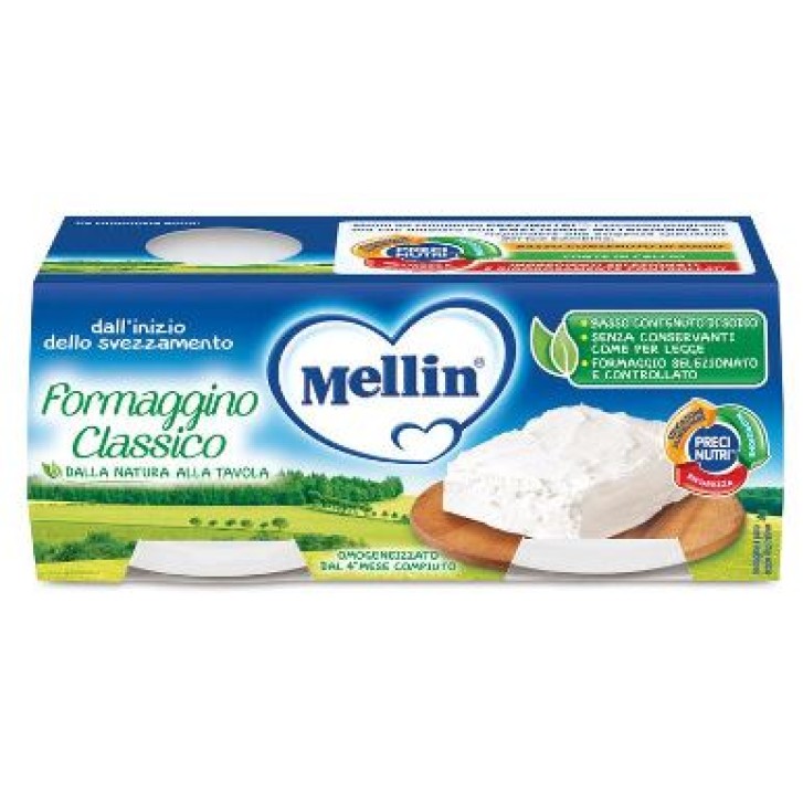 MELLIN-FORMAGGINO CLASS 4X80G