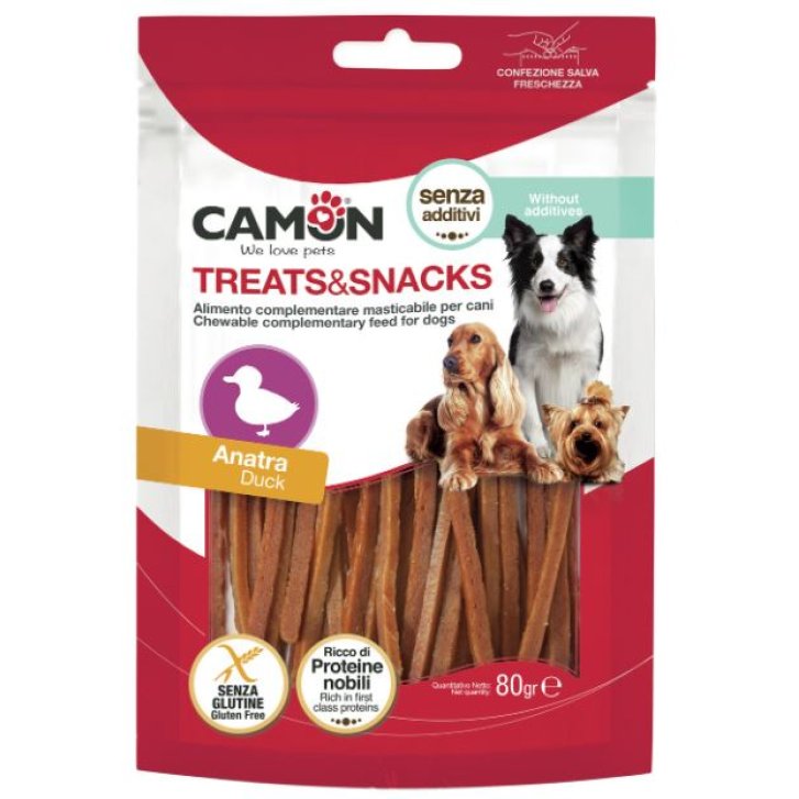 TREAT&SNACKS STRIPS ANATRA 80G