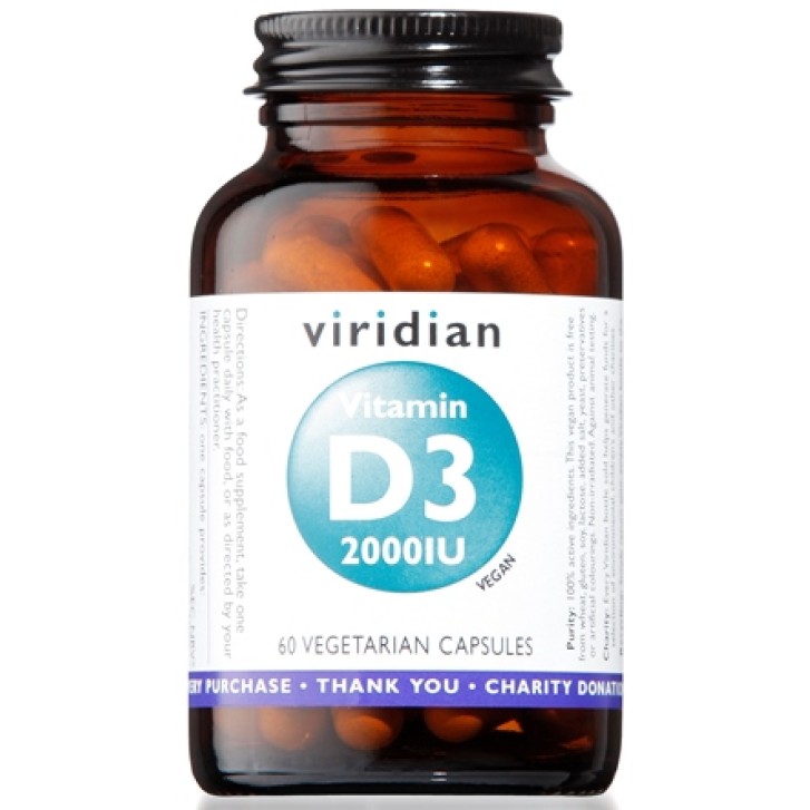 VITAMIN D3 2000IU 60CPS VEG