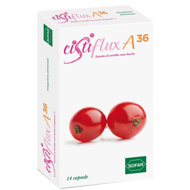 CISTIFLUX A 36  integratore vie urinarie 14 capsule