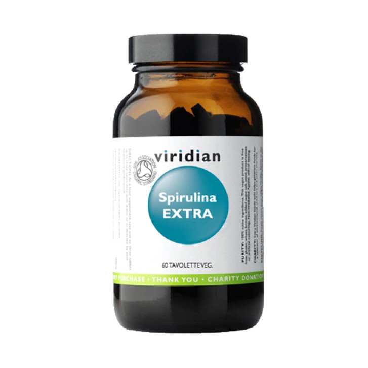 VIRIDIAN SPIRULINA EXTRA 60TAV